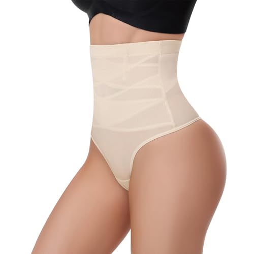 XFSRG Braga Faja Reductora Mujer Tanga Cintura Alta sin Costuras Vientre Plano Adelgazante Compresión Control Abdomen Invisible Moldeadora Ropa Interior Modeladora XFSRG Braga Faja Reductora Mujer Tanga Cintura Alta sin Costuras Vientre Plano Adelgazante Compresión Control Abdomen Invisible Moldeadora Ropa Interior Modeladora