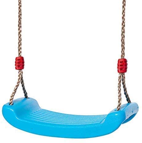 B0899WKVV6-IFOYO Kids Swing Seat, Outside Swing Seat Strong Tree Swing for Playground Backyard Holds 220lbs/100kg for 3-10 Years Kids Children, Blue
