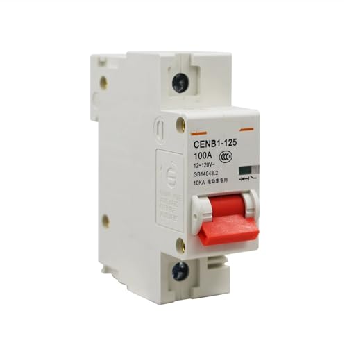 Disjoncteur DC 100A 120V mini disjoncteur miniature 1P voiture électrique protection