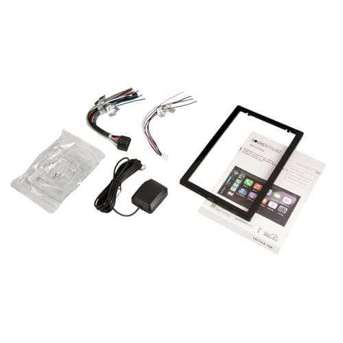 Soundstream VRCPAA-7DR 7" Double DIN Touchscreen Car Stereo, Wireless Apple CarPlay & Android Auto, Bluetooth Hands-Free, USB/AUX, Backup Camera Input, Steering Wheel Control, FM/AM, In-Dash Head Unit