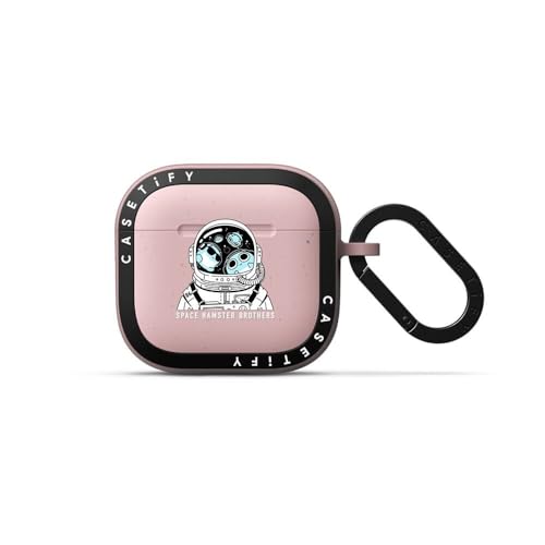 CASETiFY �o�E���X �P�[�X AirPods 4 �P�[�X - SPACE - �v�������[�Y �s���N