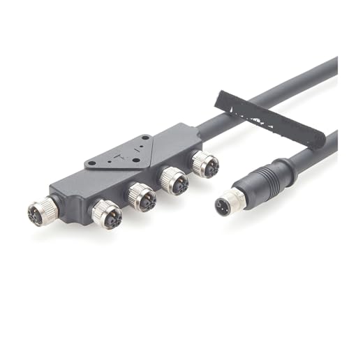 Répartiteur M12 5 broches codage L évite les pannes de courant IP67