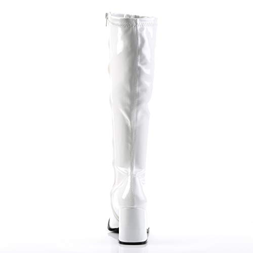 Womens White Costume Boots - 12