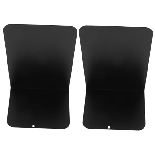 Butoir de porte solide noir avec support lourd antidérapant pour sol et étagères