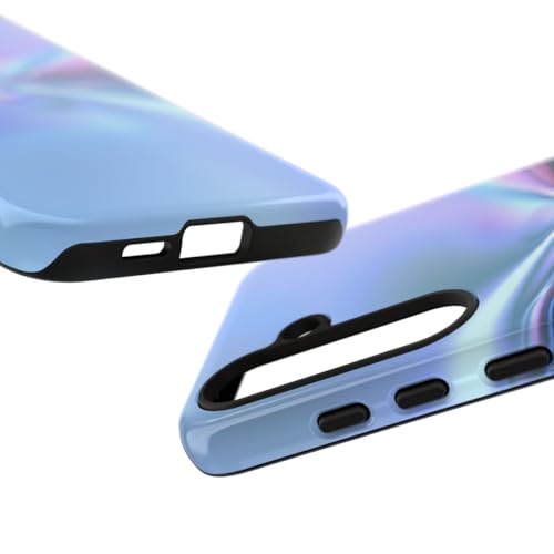 Coque Samsung S24 Plus bleu rigide protège des rayures style - 3
