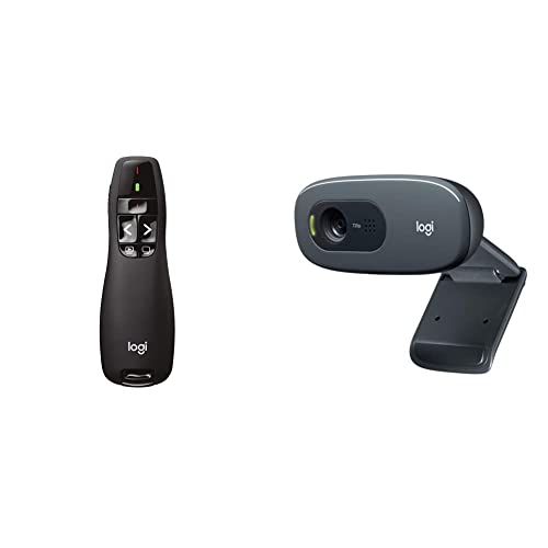 Prodotto 1: Puntatore Laser Rosso: Puntatore laser rosso consente ai presentatori di fornire una spiegazione ‎chiara e facile da seguire. Per il laser su schermi TV puoi utilizzare Logitech Spotlight