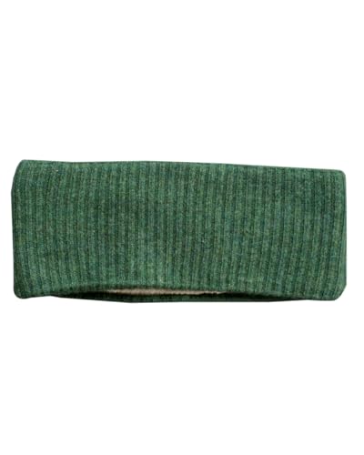 Bandeau laine mérinos vert Foster-Natur bandeau tricot côtelé hiver