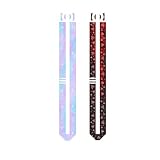 Jruher 2Pcs Lightstick Lanyard Adjustable Crossbody Strap Kpop Concert