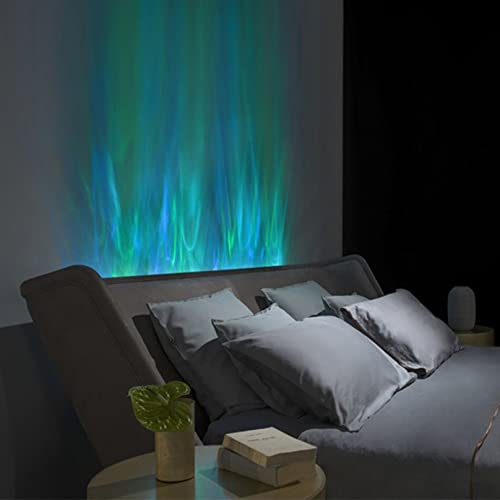 Water Wave Led Iluminación Ambiental Ocean Wall Washer Light Adulto Ripple Romantic Dynamic Show Proyector Lámpara Cool Lights Decoraciones para Home Bar (Color : Northern Light, Size : 3 Head)
