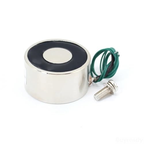 Électroaimant de levage 40KG anti-chute ventouse magnétique DC 24V
