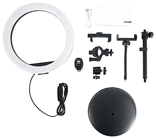 Rockville Halo 10 Desktop Bundle Ring Light Phone Video Lighting Stand 4 YouTube