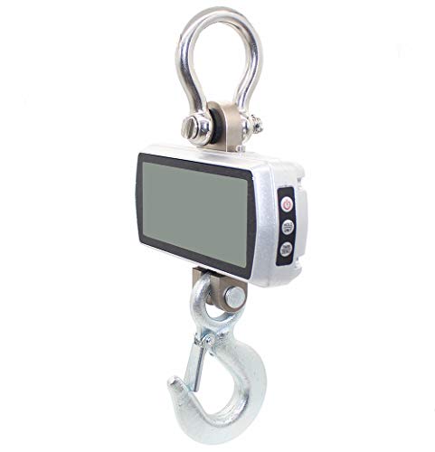 Báscula industrial colgante digital 1000kg con pantalla grande miniatura 3