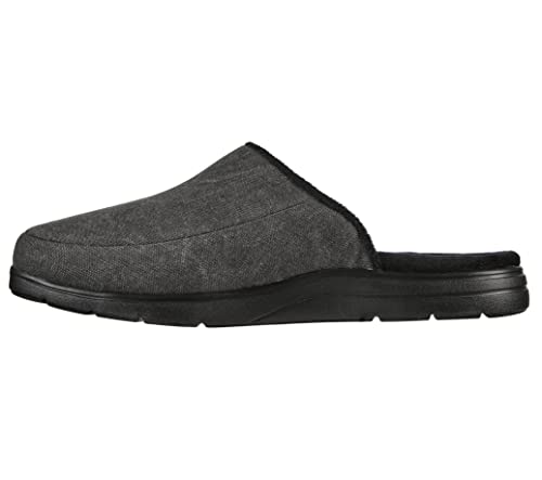 Skechers Men's Gowalk Arch Fit Lounge-Comfy Indoor Outdoor Athletic House Shoe Slippers, Black, 10.5 #TOP7