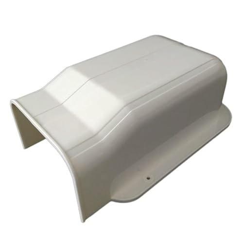 Tubo decorativo para aire acondicionado central, 100 x 65 mm, cubierta decorativa de pared de PVC