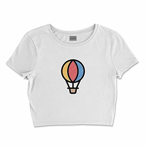 T-Shirt Blanc Femme pour un Look Casual Chic au Quotidien en Taille M