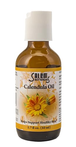 Calendula Oil hydratation après soleil Salem Botanical visage 1.7oz