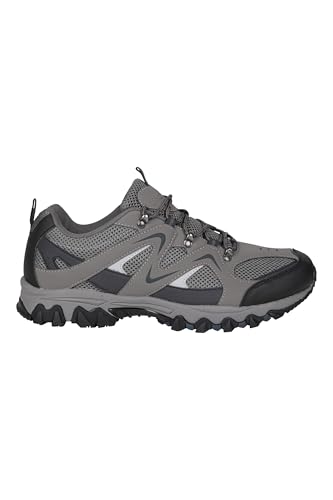 Mountain Warehouse Jungle Mens Walking Shoes - Lightweight Running Shoes, Breathable, Soft, Comfortable, Flexible Gym Shoes - Spring Summer Hiking & Trekking Dark Blue Adult Shoe Size 9 - Image 3