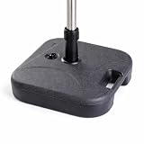 toolmate Portaombrelloni per ombrelloni – Pesi gonfiabili per croci da terra in plastica –...