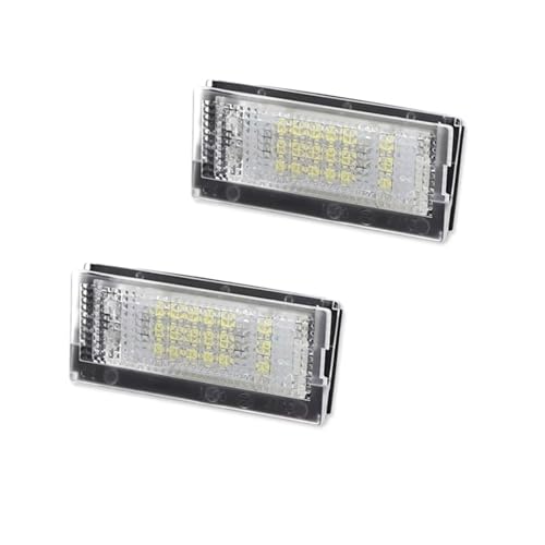 Lámpara luz LED matrícula blanca para viajes nocturnos seguros en BMW E46 Touring y Sedán