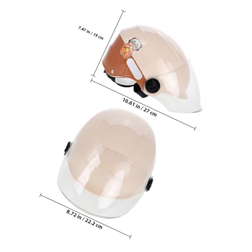 Casque de protection enfant taille réglable et visière