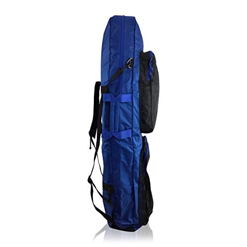 eBodyboarding Large 2-3 Bodyboard Backpack Board Bag | Perfect Family Boogie or Skimboard Bagg -Blue - Thumbnail 5