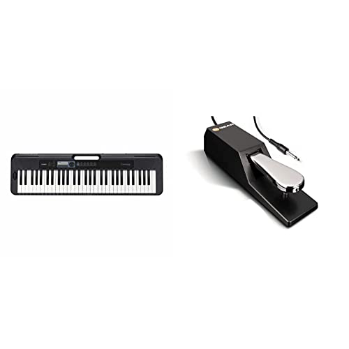 Casio CT-S300 & M-Audio SP-2 – Pédale de Sustain Universelle de Type Piano pour des Claviers Électroniques, Contrôleurs Midi, Pianos Numériques, Synthétiseurs, Orgues et Plus Encore - Les Beatles, Paul McCartney, John Lennon, RIngo Starr, George Harrison Casio CT-S300 & M-Audio SP-2 - Pédale de Sustain Universelle de Type Piano pour des Claviers Électroniques, Contrôleurs Midi, Pianos Numériques, Synthétiseurs, Orgues et Plus Encore