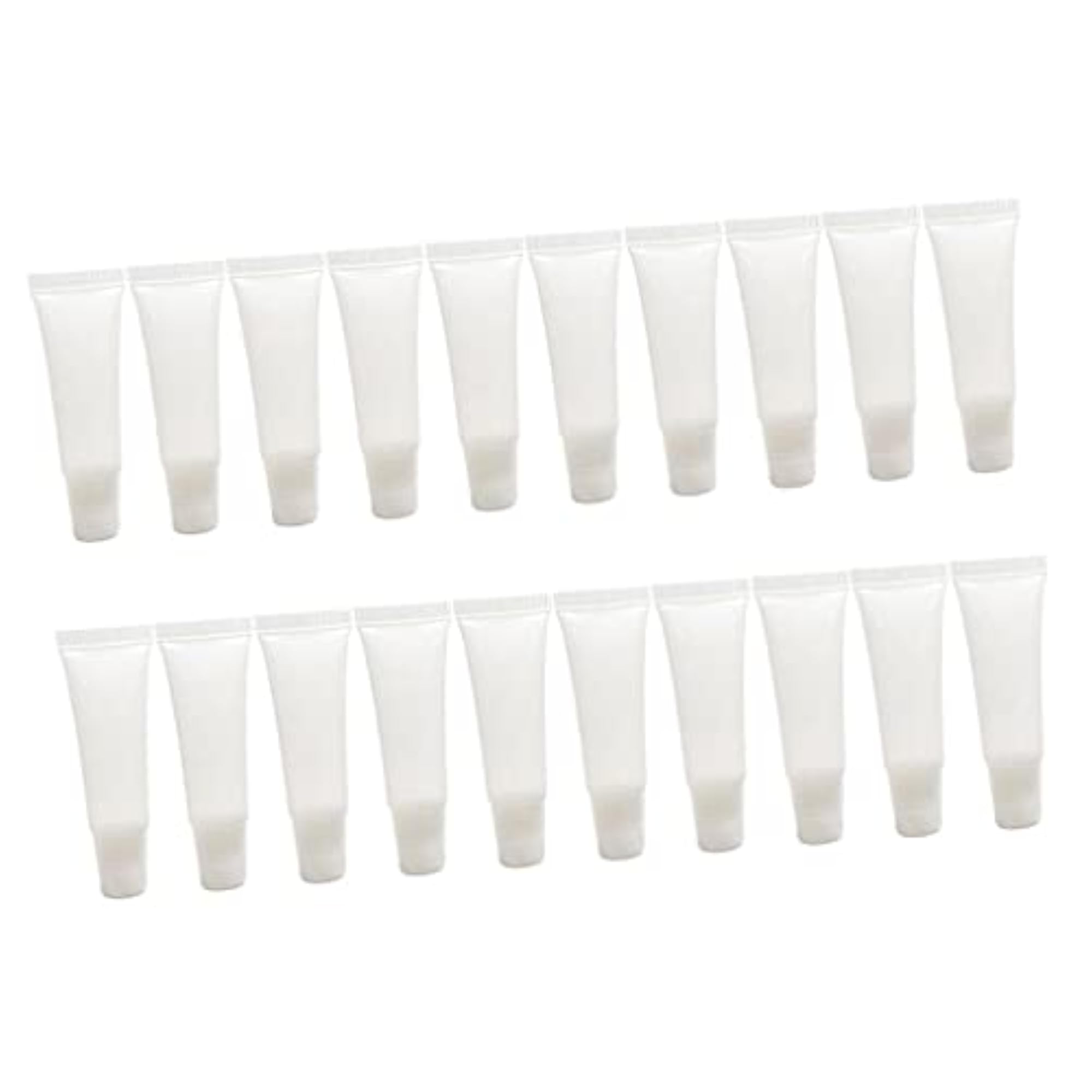 40pcs Empty ABS Tubes for Lip Gloss & Balm Storage