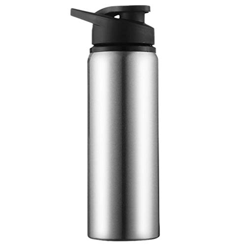Marasala Botella Térmica Acero Inoxidable 700ml, Aislamiento de Vacío Botella Agua, Libre De BPA Prueba de Fugas Taza Termo Café en Exteriores, Frasco Portátil para Mujeres Hombres y Niños Azul (B)