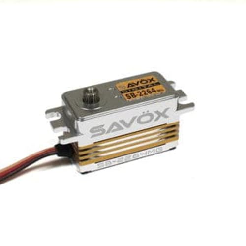 Image of Savox Hv Digital Brushless Low Profile Servo 15Kg/0.085S@7.4V - SAV-SB2264MG
