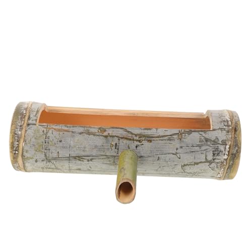 Toddmomy Fontaine à Eau Bambou pour Aquarium Et Jardin Décoration Élégante pour Intérieur Et Extérieur Accessoire Multifonctionnel pour Bassin Et Poisson