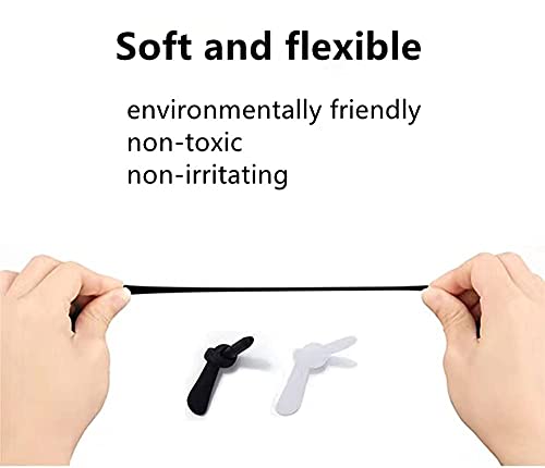 BEHLINE Eyeglass Soft Silicone Temple Tips,1 Pair Anti-Slip Sunglass Ear Socks End Tips,Sport Glasses Ear Hooks, Comfort Replacement EyeglassTemple Tips Retainer for Thin Metal Eyeglass Legs (Black)