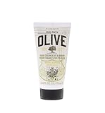 KORRES Olive Hand Cream, Nourishing and Hydrating Moisturizer with Greek Olive Oil and Antioxidants, For Soft Smooth Skin and Dry Hands, Vegan Skin Care for Women & Men, 2.54 Fl Oz