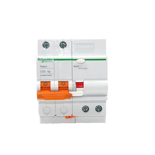 Disyuntor de protección de corriente residual EA9R 1P+N de 6A tipo C 6