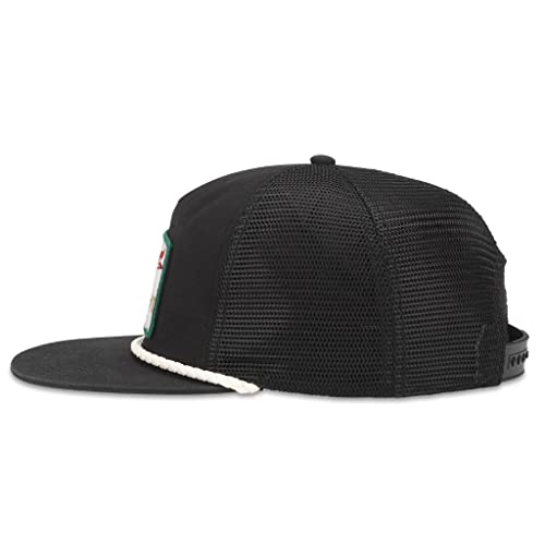 Image of AMERICAN NEEDLE Miller High Life Beer Patch Unisex Adjustable Snapback Baseball Hat