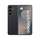 Samsung Galaxy S25 FE [AU Version], AI Phone, JetBlack, Slim & Lighter Design, 6.7” FHD Display, 50 MP Camera, Exynos 2400, 128 GB Storage, 8 GB Memory, 4900 mAh Battery