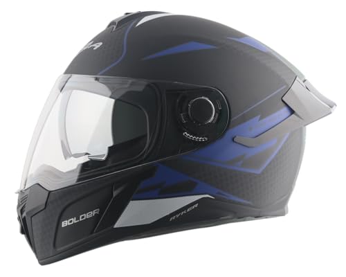 Vega Ryker D/V Bolder Dull Black M.Blue Helmet-M