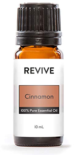 Cinnamon Essential Oil by Revive Essential Oils - 100% Pure Therapeutic Grade, for Diffuser, Humidifier, Massage, Aromatherapy, Skin & Hair Care