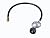2 Feet Propane Grill Regulator and Hose,QCC1 Universal Regulator Hose Fire Pit Grill Heater Propane Hose Replacement Parts for Most Fire Pit Table and LP Gas Grill Heater,3/8" Female Flare Nut