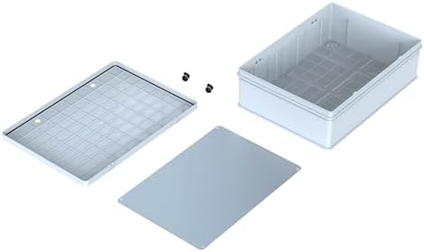 YAVUZ Abs Pano 50 x 70 x 22.5 cm Taban Saclı IP65 Plastik Pano Montaj Plakalı Elektrik Kutusu Pano Darbeye Dayanıklı Dış Ortam Muhafaza Kutusu ABS Pano POLİ 025 - Görsel 4