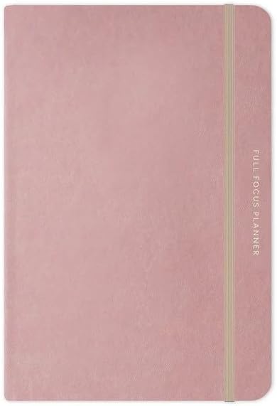 Blush Vegan Leather Planner by Michael Hyatt - The #1 Daily Planner to Set Annual Goals, Increase Focus, Eliminate Overwhelm, and Achieve Your Biggest Goals - Hardcover