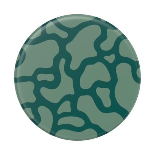Image of PopSockets Translucent Phone Grip with Expanding Kickstand, PopSockets for Phone, Translucent PopGrip, Into The Woods - Camo Flow