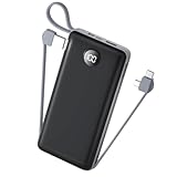 Carregador Portátil Power Bank 20000mah - Turbo Universal Com Display Digital E USB Rápido Potente Original (Preto)