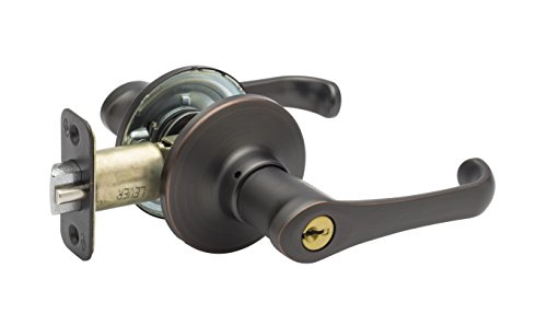 Copper Creek GL2240TB Georgia Entry Door Lever