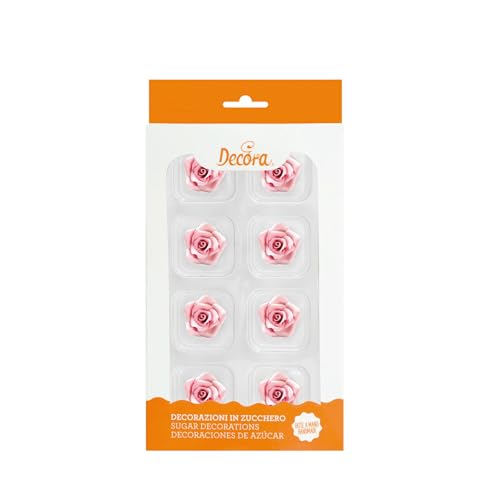 Decora 0500383 Confezione da 8 Rose Piccole Rose