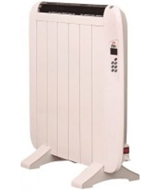 Emisor térmico digital sin fluido 900W con conectividad WiFi y FM, ideal para calefacción eficiente y control remoto.