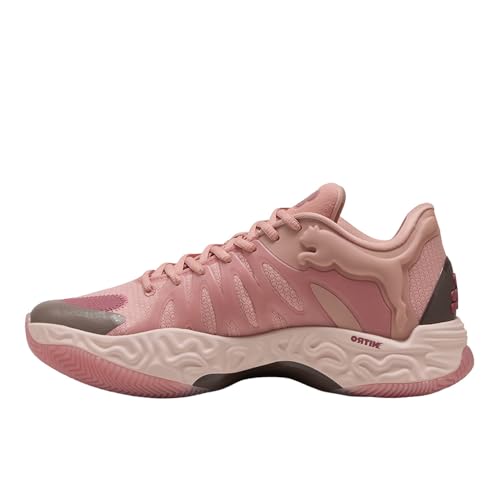 Image of PUMA Mens Hali 1 Basketball Sneakers Shoes - Pink