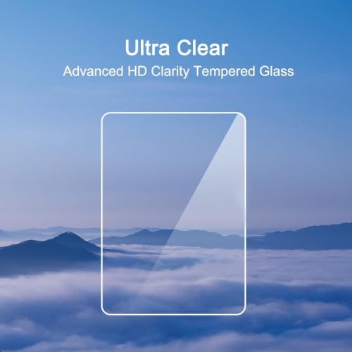 Image of Ailun Screen Protector for iPad Air 11 inch 6th Generation [2024 6th Generation], iPad Pro 11 inch 2024 5th Generation, iPad 10th Screen 10.9 inch Tempered Glass [Face ID and Apple Pencil