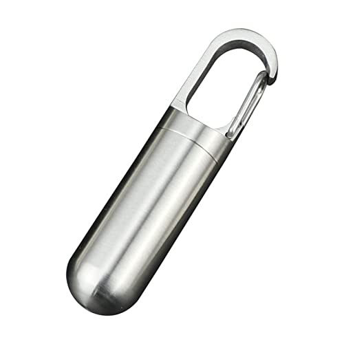 Boîte porte-clés étanche en acier inoxydable pour voyage S