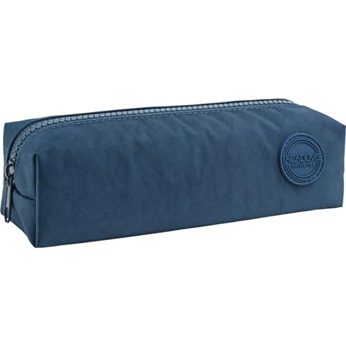 Tilibra - Estojo Médio Académie Azul, Formato: 190mm x 55mm