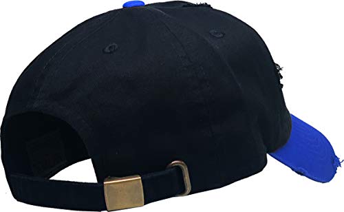 Image of KBETHOS Vintage Washed Distressed Cotton Dad Hat Baseball Cap Adjustable Polo Trucker Unisex Style Headwear